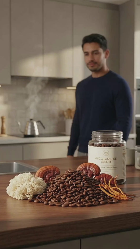 Coffee with Mushrooms Medium Roast